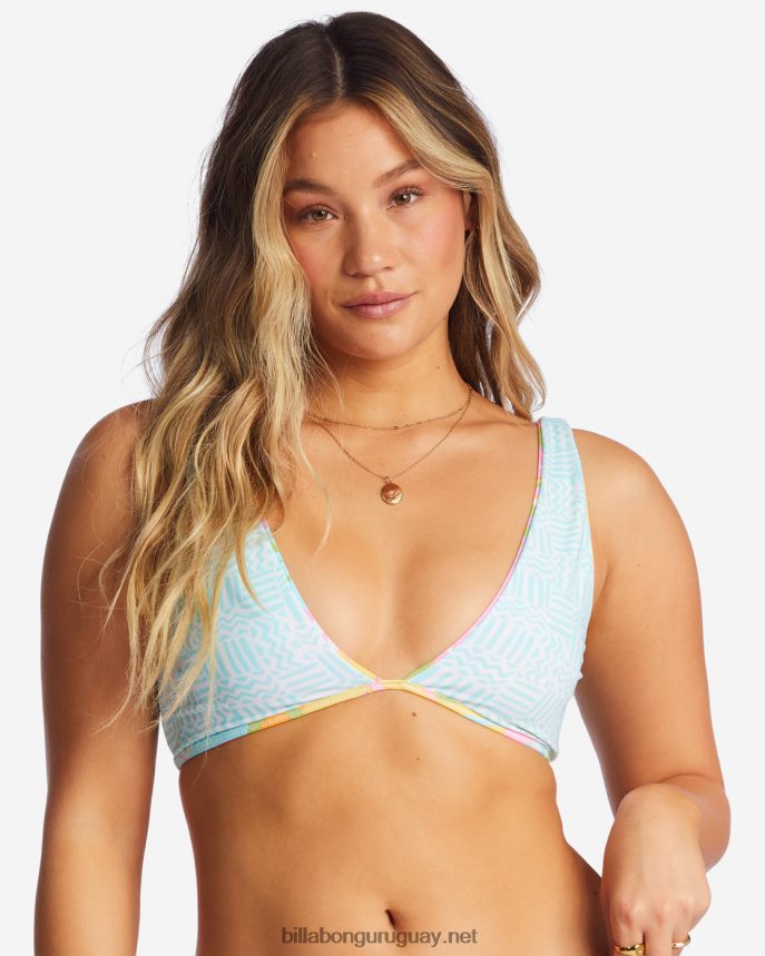 top de bikini sin mangas reversible dreamland mujer multi DR68441287 Billabong