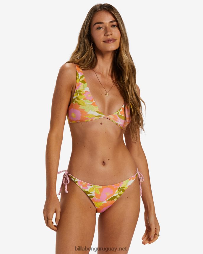 top de bikini sin mangas reversible folk de verano mujer multi DR68441178 Billabong