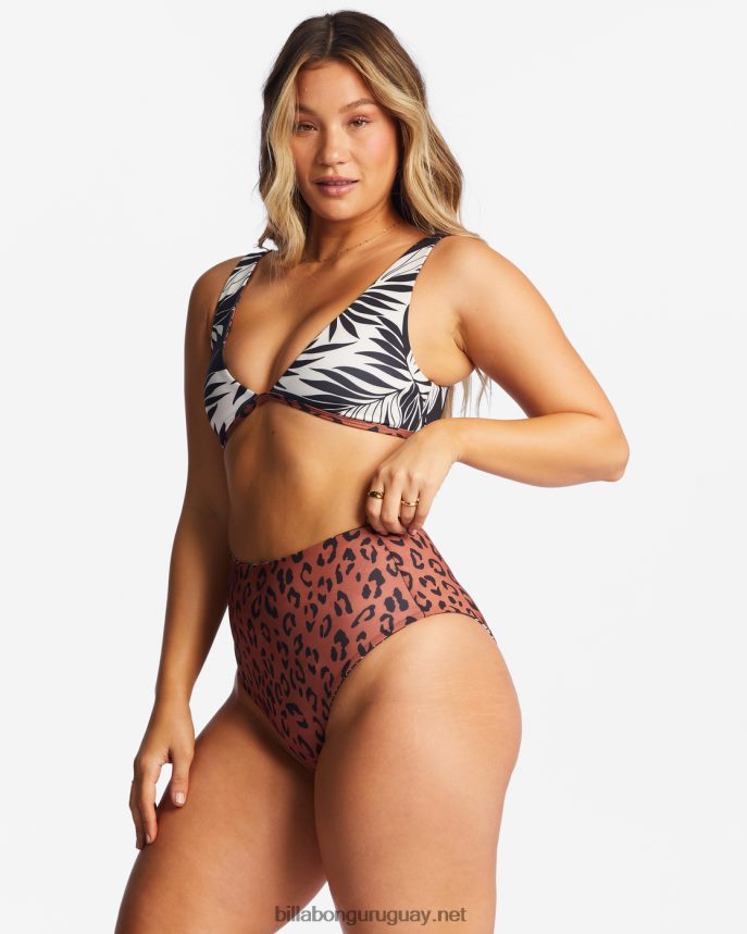 top de bikini sin mangas reversible spotted in paradise ava mujer multi DR68441436 Billabong