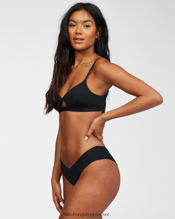 top de bikini sol searcher twist mujer guijarro negro DR68441319 Billabong