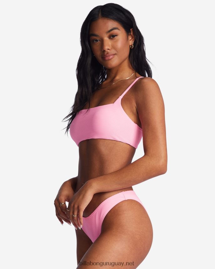 top de bikini tanlines zoe mujer aturdimiento rosa DR68441492 Billabong