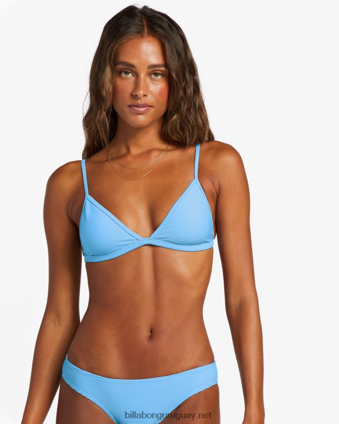 top de bikini triángulo tanlines ceci mujer cielo de verano DR68441211 Billabong