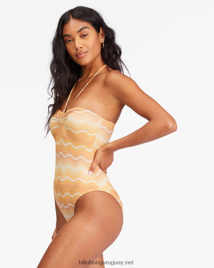 bañador de una pieza wave hello mujer multi DR68441531 Billabong