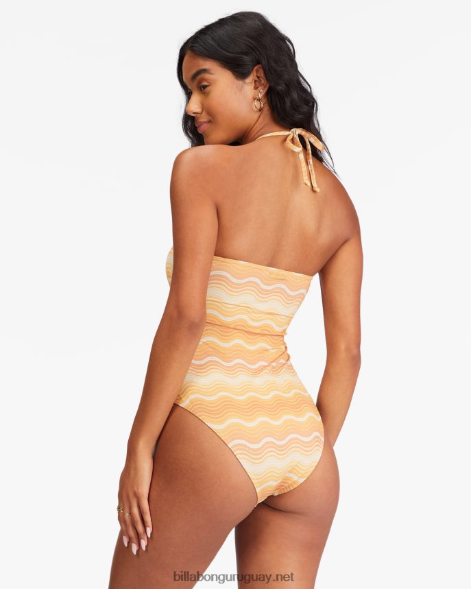 bañador de una pieza wave hello mujer multi DR68441531 Billabong