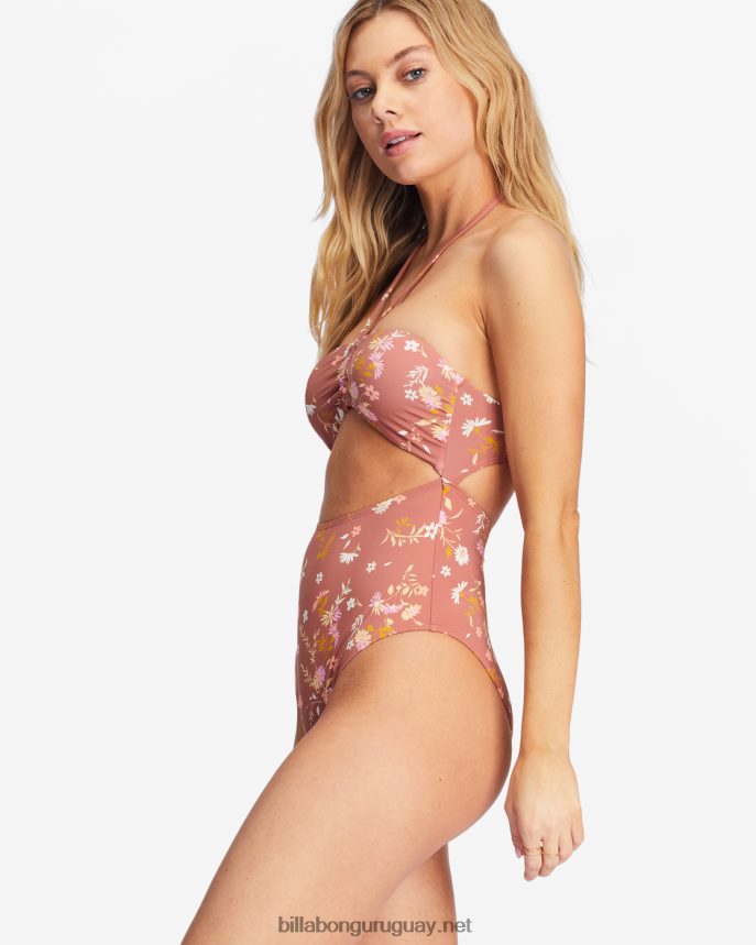 susurrame traje de baño de una pieza mujer chocolate dulce DR68441520 Billabong