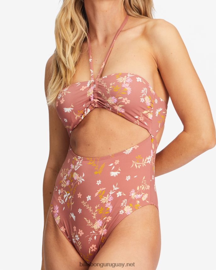 susurrame traje de baño de una pieza mujer chocolate dulce DR68441520 Billabong