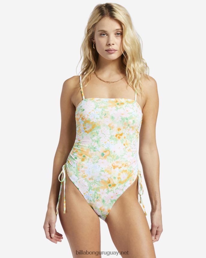 traje de baño bandeau de una pieza naomi soft rave mujer verde DR68441341 Billabong