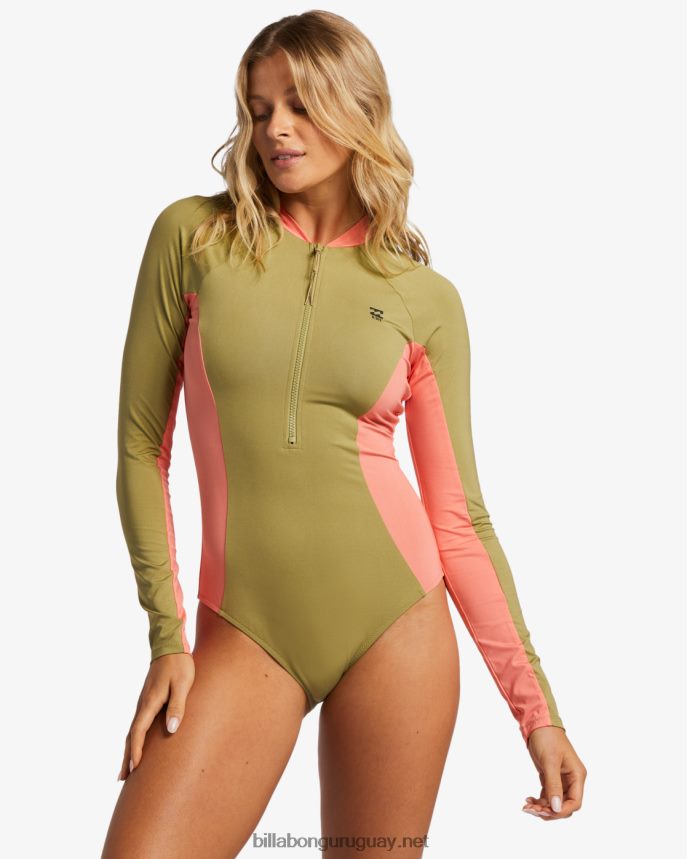traje de baño de manga larga a/div biarritz mujer cedro DR68441333 Billabong