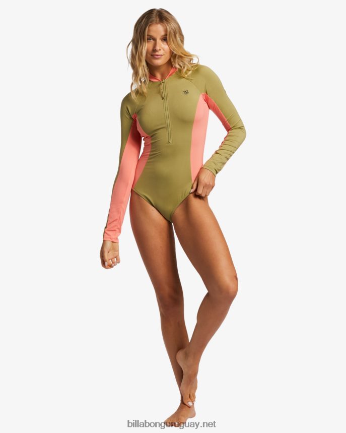 traje de baño de manga larga a/div biarritz mujer cedro DR68441333 Billabong