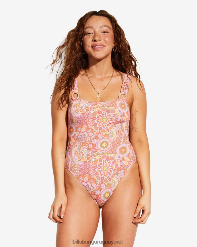 traje de baño de una pieza billabong x smiley good times mujer multi DR68441469