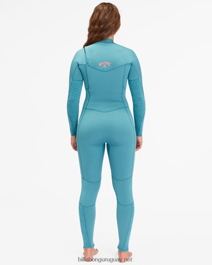 Traje de neopreno completo con cremallera en el pecho 3/2 synergy mujer marina DR68442580 Billabong