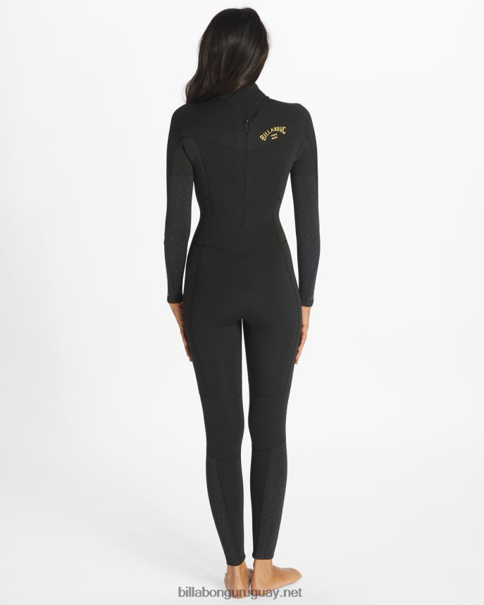 Traje de neopreno completo con cremallera trasera 3/2 Synergy mujer negro salvaje DR68442567 Billabong