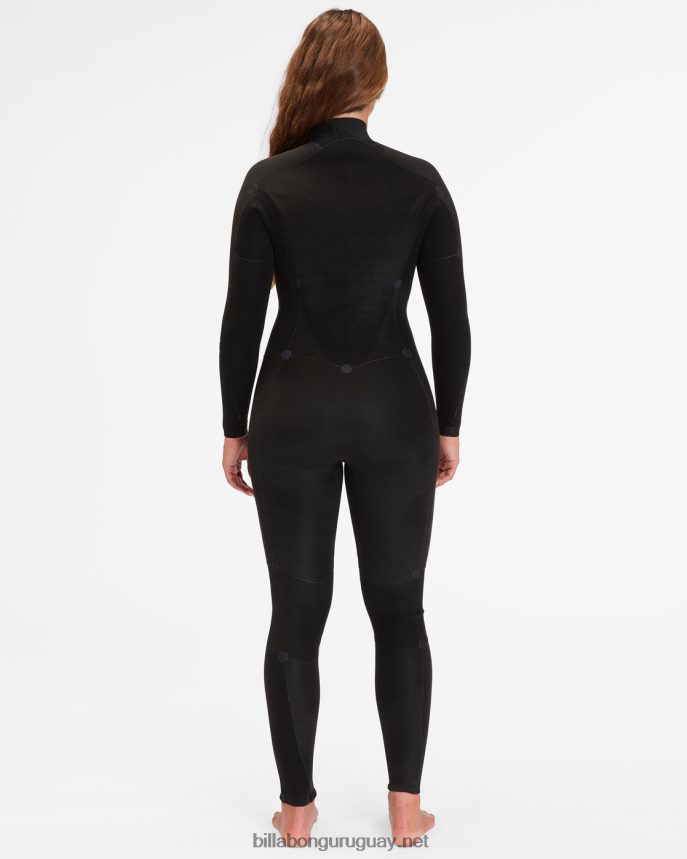 Traje de neopreno completo con cremallera trasera 3/2 Synergy mujer negro salvaje DR68442567 Billabong