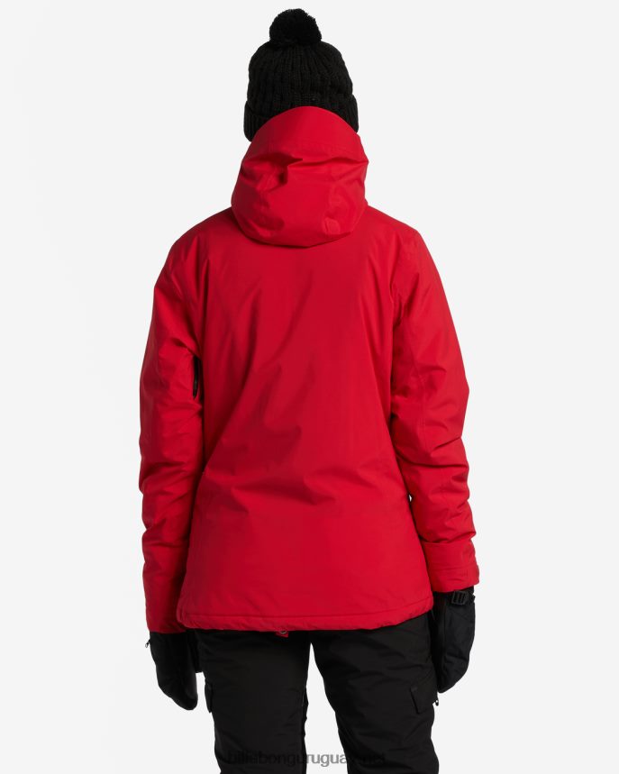 a/div eclipse 15k chaqueta de nieve aislada mujer escarlata DR68442562 Billabong