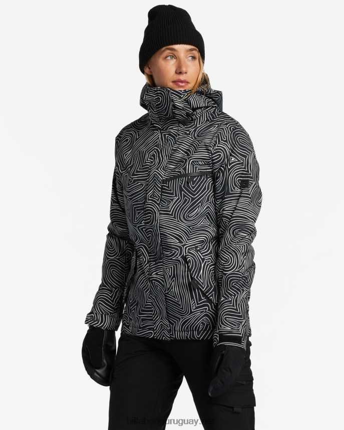 a/div eclipse 15k chaqueta de nieve aislada mujer negro multi DR68442561 Billabong