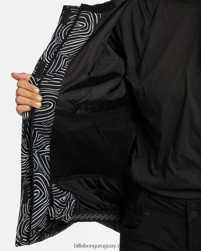 a/div eclipse 15k chaqueta de nieve aislada mujer negro multi DR68442561 Billabong