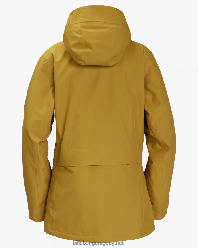 chamarra de nieve con aislamiento a/div trooper stx 45k mujer musgo fresco DR68442554 Billabong