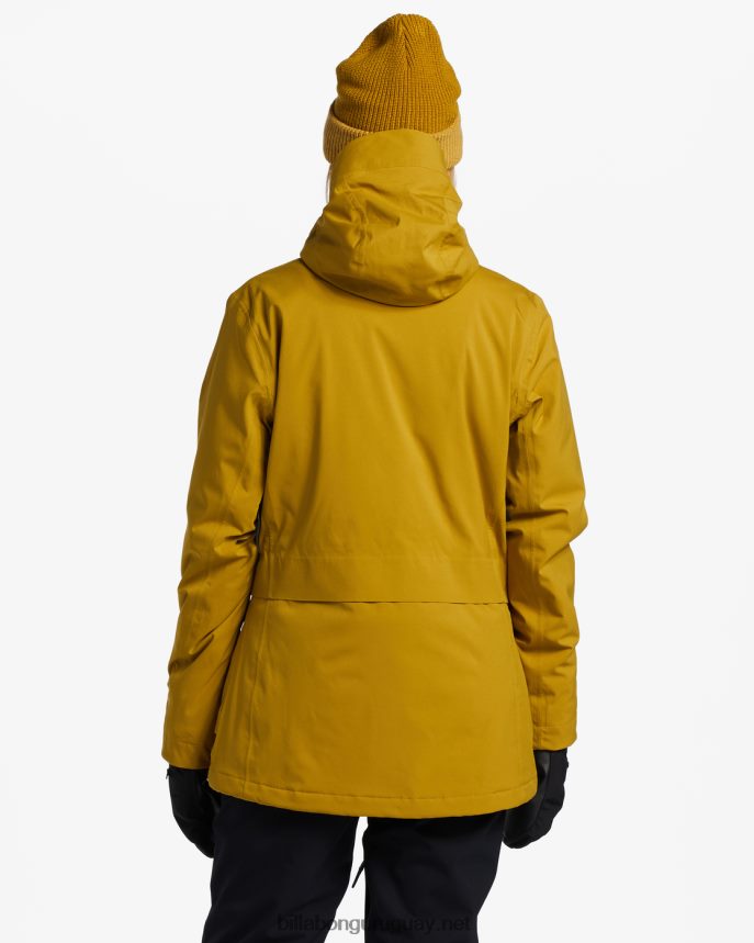 chamarra de nieve con aislamiento a/div trooper stx 45k mujer musgo fresco DR68442554 Billabong
