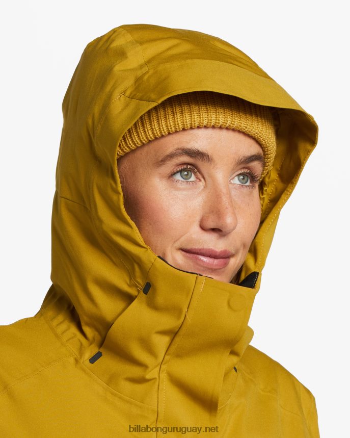 chamarra de nieve con aislamiento a/div trooper stx 45k mujer musgo fresco DR68442554 Billabong