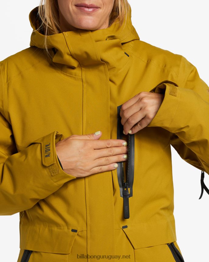 chamarra de nieve con aislamiento a/div trooper stx 45k mujer musgo fresco DR68442554 Billabong