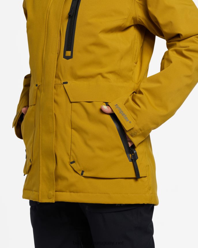 chamarra de nieve con aislamiento a/div trooper stx 45k mujer musgo fresco DR68442554 Billabong