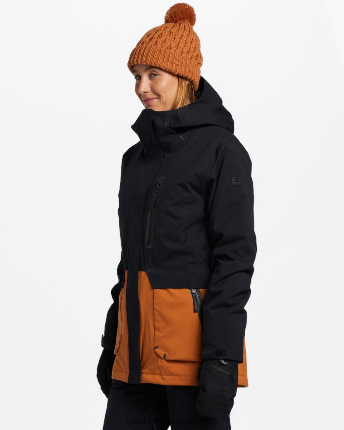 chamarra de nieve con aislamiento a/div trooper stx 45k mujer negro DR68442555 Billabong