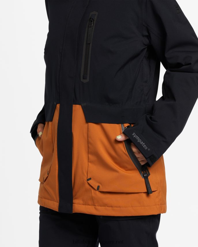 chamarra de nieve con aislamiento a/div trooper stx 45k mujer negro DR68442555 Billabong