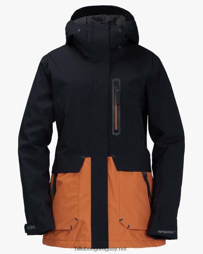 chamarra de nieve con aislamiento a/div trooper stx 45k mujer negro DR68442555 Billabong