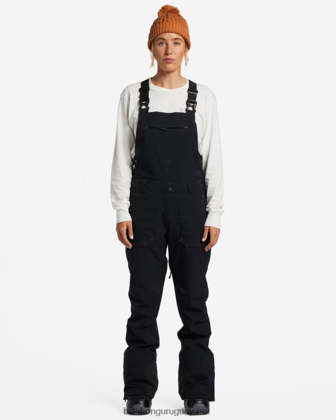 a/div drifter stx 45k shell bib pantalones de nieve mujer negro DR68442553 Billabong