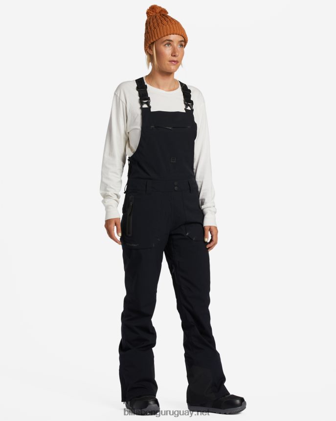 a/div drifter stx 45k shell bib pantalones de nieve mujer negro DR68442553 Billabong