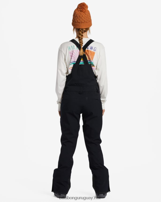 a/div drifter stx 45k shell bib pantalones de nieve mujer negro DR68442553 Billabong