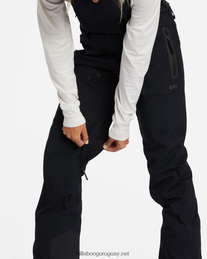 a/div drifter stx 45k shell bib pantalones de nieve mujer negro DR68442553 Billabong