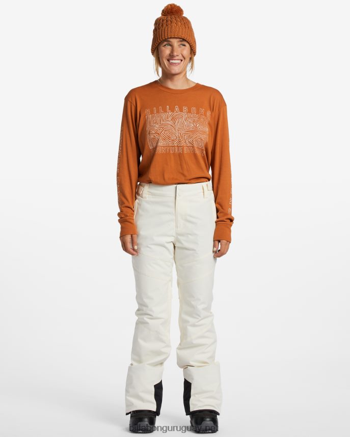 pantalones de nieve con aislamiento a/div malla mujer polvo fresco DR68442552 Billabong