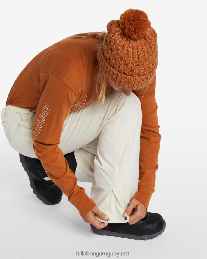 pantalones de nieve con aislamiento a/div malla mujer polvo fresco DR68442552 Billabong