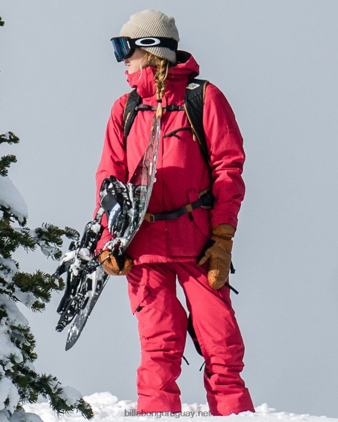 pantalones de nieve con aislamiento a/div nela 15k mujer escarlata DR68442559 Billabong