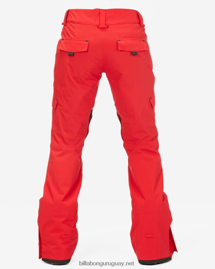 pantalones de nieve con aislamiento a/div nela 15k mujer escarlata DR68442559 Billabong