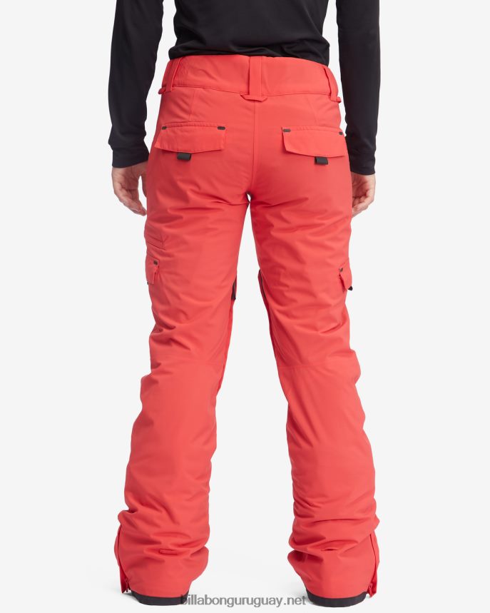 pantalones de nieve con aislamiento nela mujer fuego rojo DR68442564 Billabong