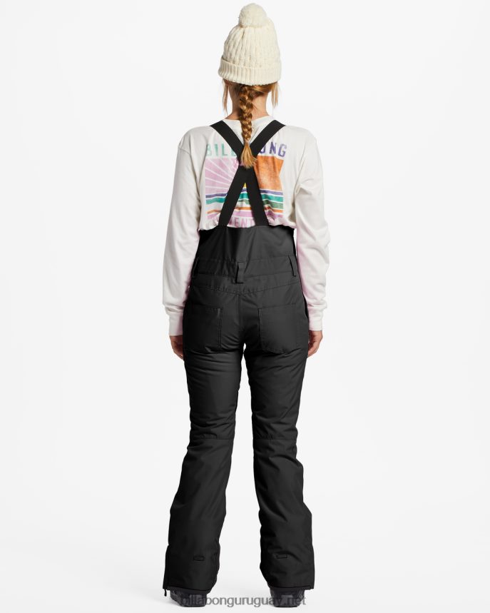 pantalones de nieve con pechera y aislamiento a/div riva 10k mujer negro DR68442563 Billabong