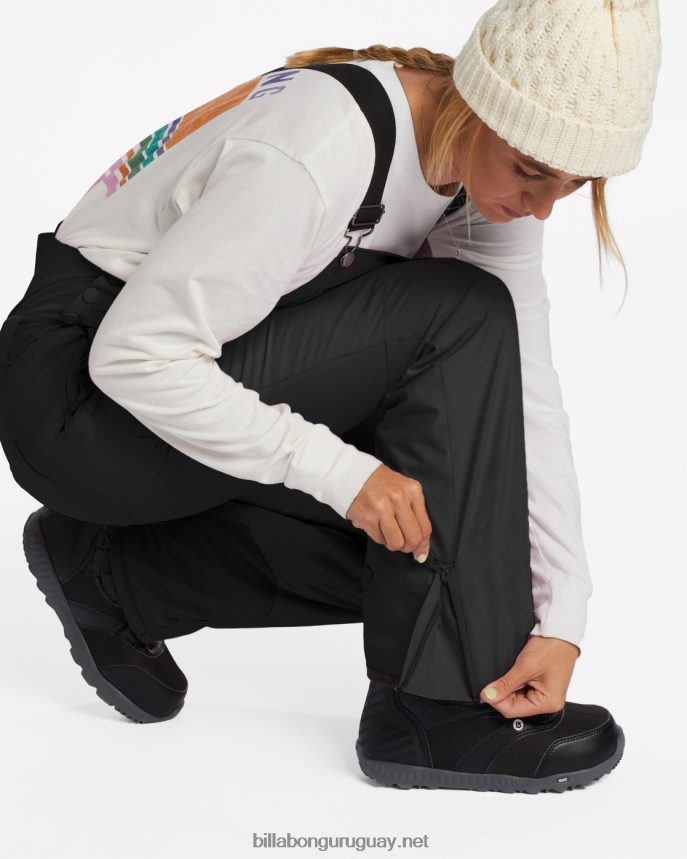 pantalones de nieve con pechera y aislamiento a/div riva 10k mujer negro DR68442563 Billabong