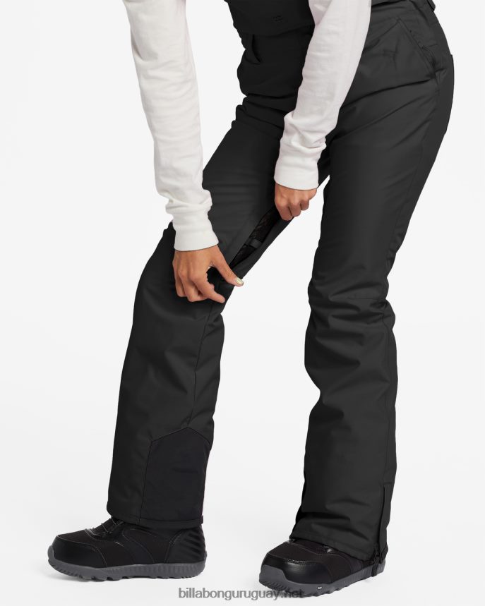 pantalones de nieve con pechera y aislamiento a/div riva 10k mujer negro DR68442563 Billabong