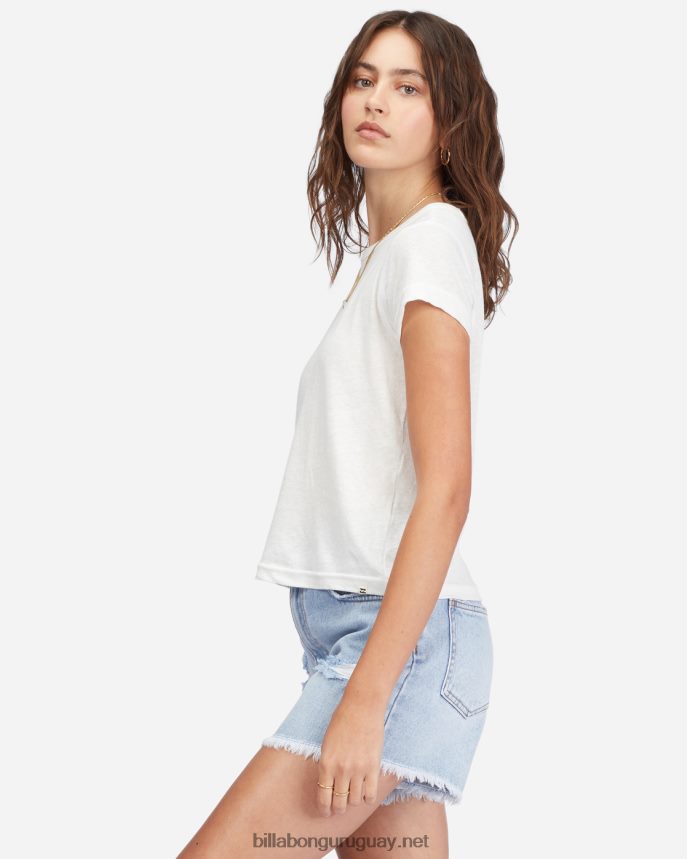¿Qué tal esos pantalones cortos de mezclilla mujer enjuague índigo DR68442267 Billabong