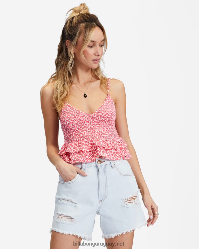 ¿Qué tal esos pantalones cortos de mezclilla mujer gota de lluvia DR68442252 Billabong