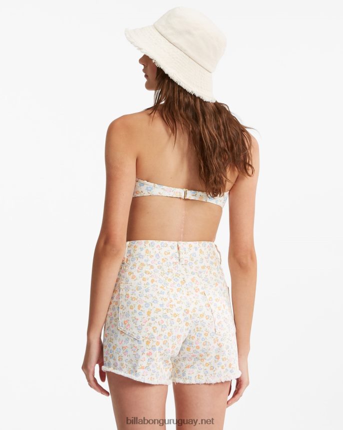 ¿Qué tal esos pantalones cortos de mezclilla mujer sorbete DR68442294 Billabong