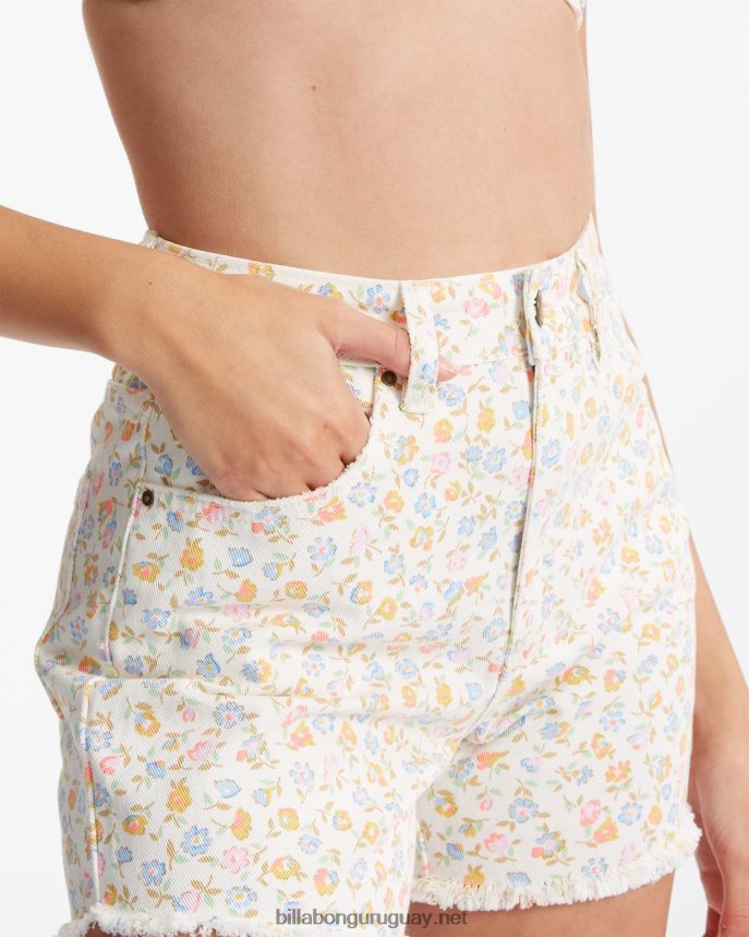 ¿Qué tal esos pantalones cortos de mezclilla mujer sorbete DR68442294 Billabong