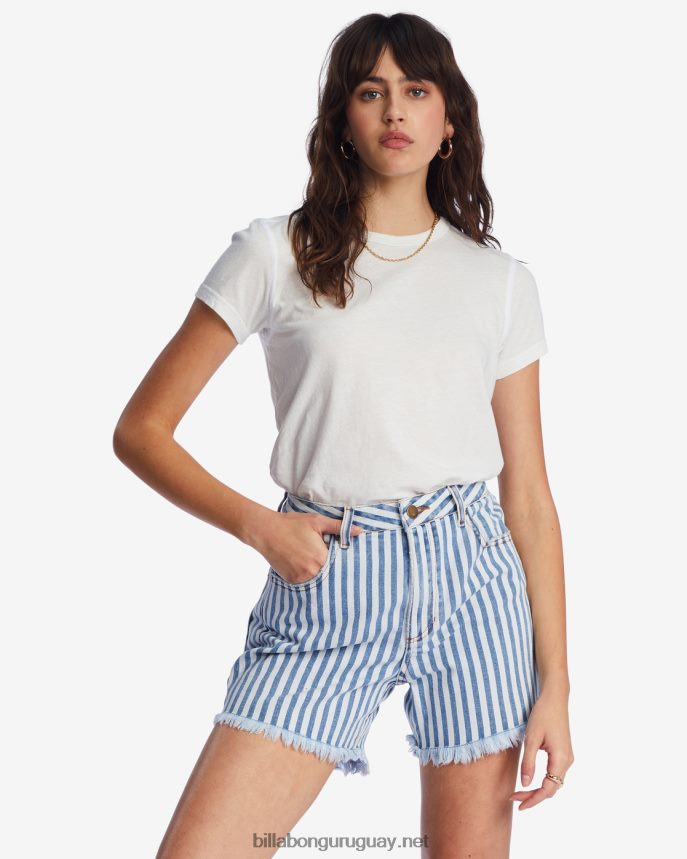 ¿Qué tal esos pantalones cortos de mezclilla mujer spray de surf DR68442162 Billabong