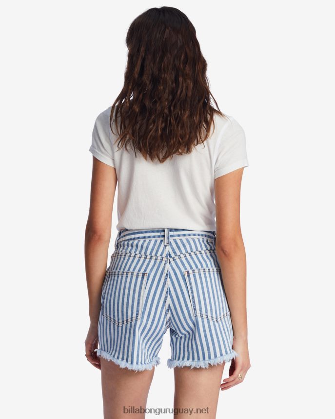 ¿Qué tal esos pantalones cortos de mezclilla mujer spray de surf DR68442162 Billabong