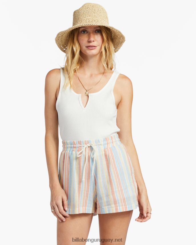 bermudas elásticas day tripper mujer cristal de sal DR68441779 Billabong