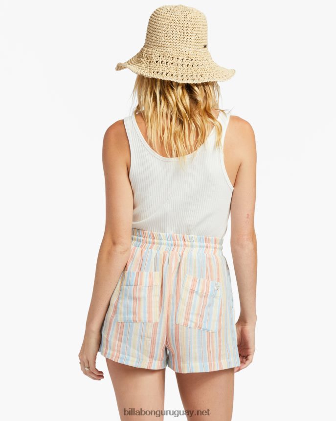 bermudas elásticas day tripper mujer cristal de sal DR68441779 Billabong