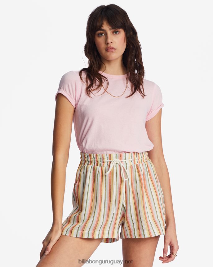 bermudas elásticas day tripper mujer cristal de sal DR68442152 Billabong