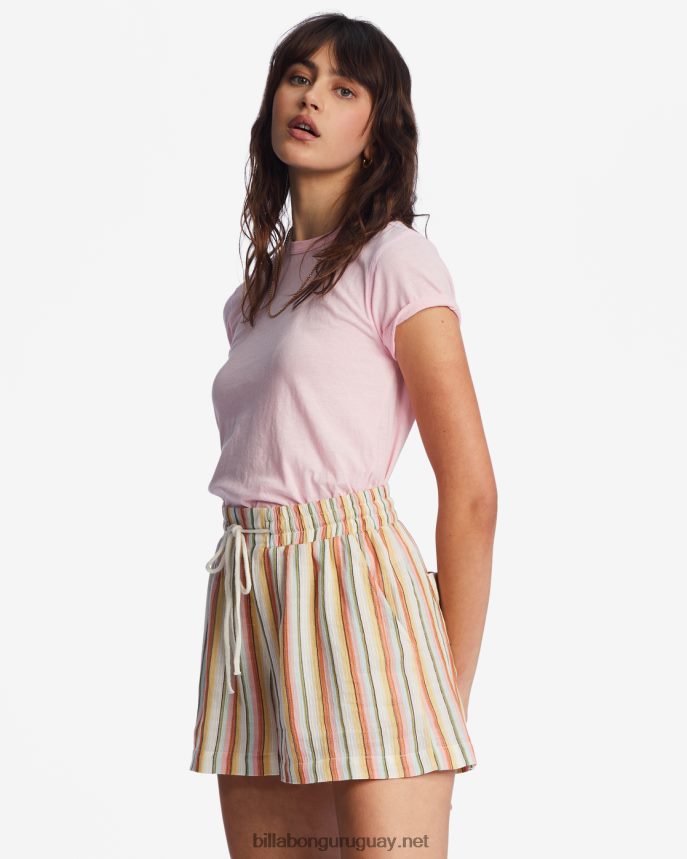 bermudas elásticas day tripper mujer cristal de sal DR68442152 Billabong